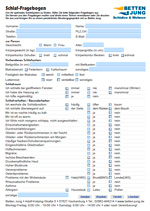Fragebogen Rückenzentrum Fragebogen Rückenzentrum