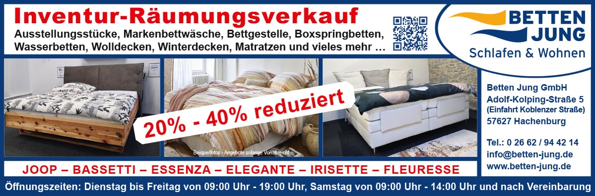 Angebote Betten Jung Hachenburg