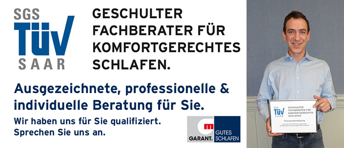 TÜV geschulter Fachberater