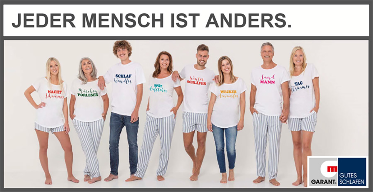 Jeder Mensch ist anders