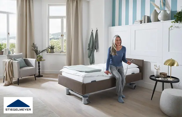 Mit dem Handschalter die ideale Aufstehposition einstellen